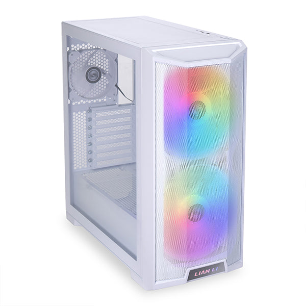 LIAN LI LANCOOL 215W White 白色 Tempered Glass ATX Case