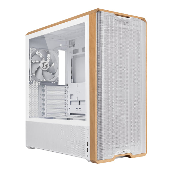LIAN LI LANCOOL 217W White 白色 Tempered Glass ATX Case
