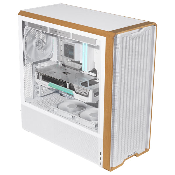 LIAN LI LANCOOL 217W White 白色 Tempered Glass ATX Case