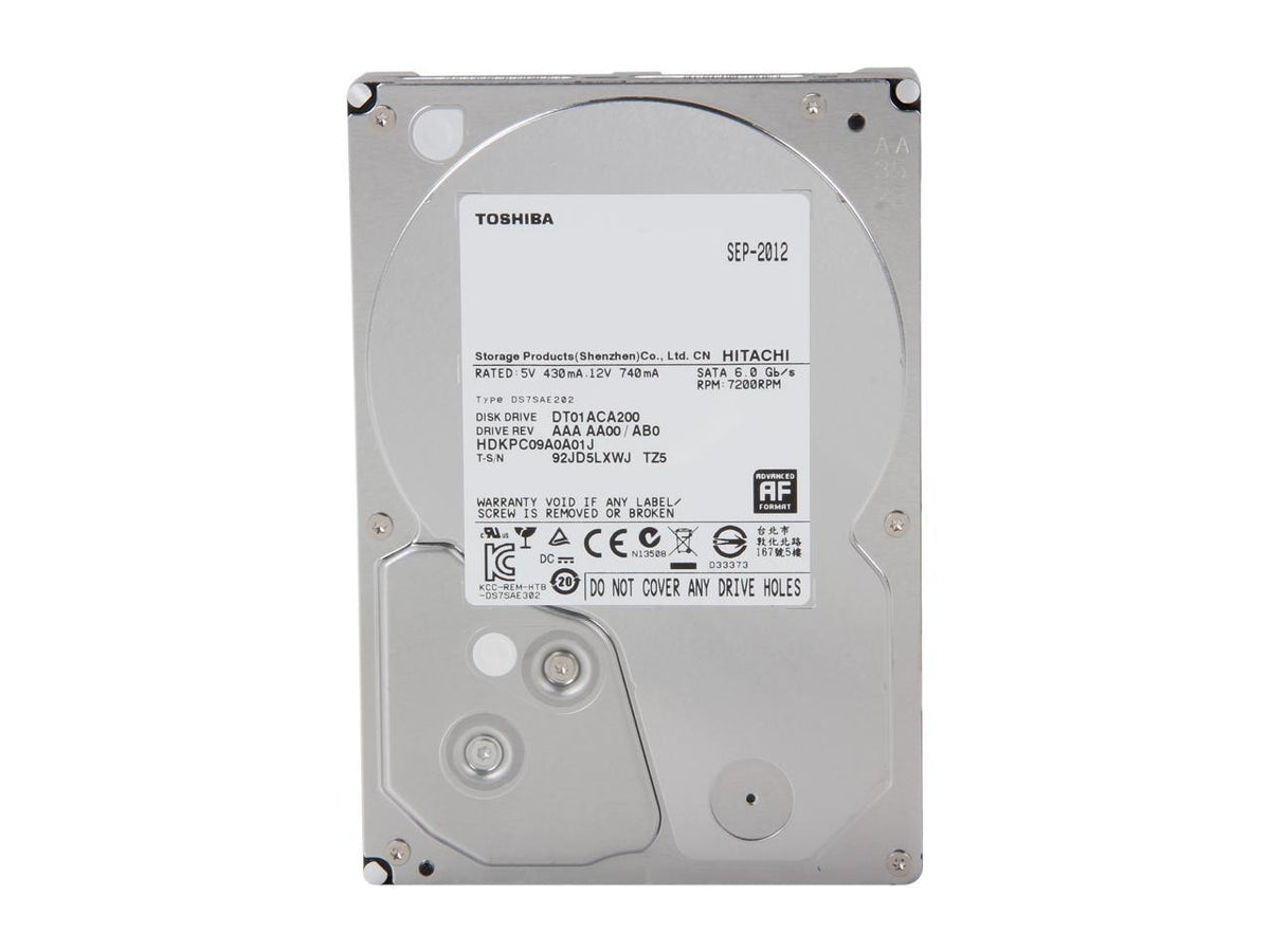Toshiba 2TB DT02ACA200 3.5 Toshiba 2TB DT02ACA200 3.5