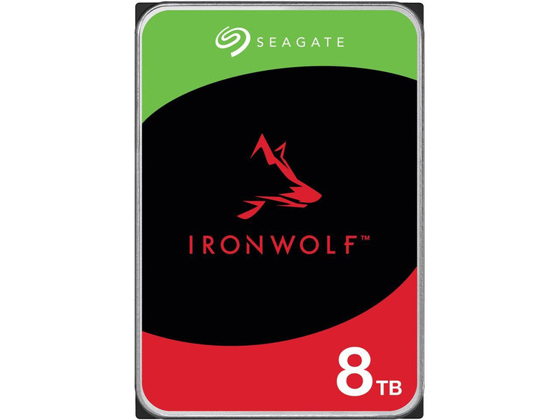 Seagate 8TB IronWolf ST8000VN004 NAS 3.5" SATA 7200rpm 256MB Cache HDD