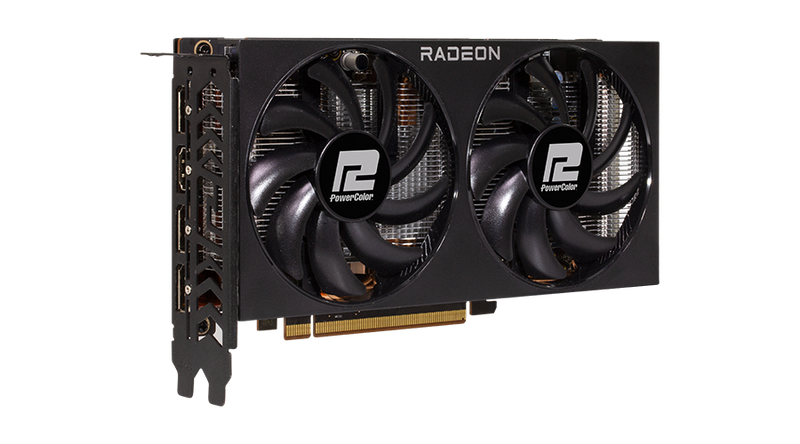 POWERCOLOR Radeon RX 7600 FIGHTER 8GB GDDR6 (RX7600-FIGHTER-8GB-GDDR6-V2)