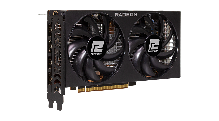 POWERCOLOR Radeon RX 7600 FIGHTER 8GB GDDR6 (RX7600-FIGHTER-8GB-GDDR6-