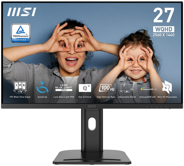 MSI 27" Pro MP273QP E2 100Hz 2K QHD IPS (16:9) Gaming Monitor (MO-MP27QP2) 