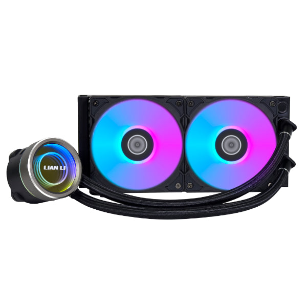 LIAN LI Galahad II Trinity SL-INF 240 Black Black 240mm Liquid CPU Cooler (GA2T24INB BLACK) 