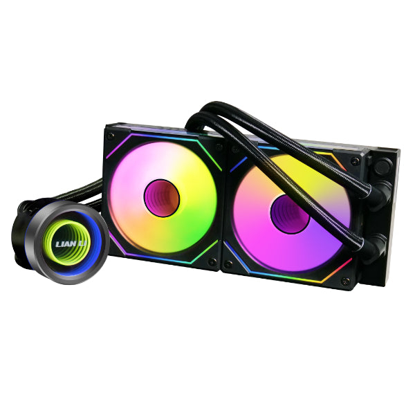 LIAN LI Galahad II Trinity SL-INF 240 Black 黑色 240mm Liquid CPU Cooler (GA2T24INB BLACK)