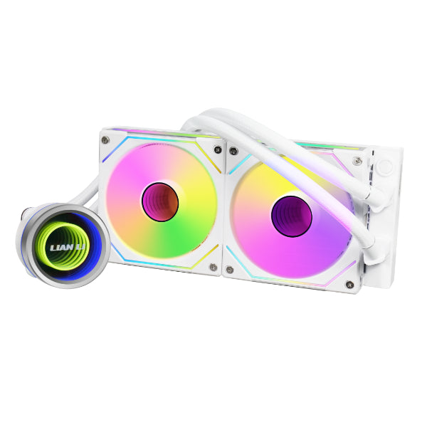 LIAN LI Galahad II Trinity SL-INF 240 White 白色 240mm Liquid CPU Cooler (GA2T24INW WHITE)