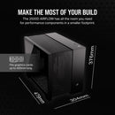 CORSAIR 2500D AIRFLOW Black 黑色 Tempered Glass M.ATX Case CC-9011263-WW