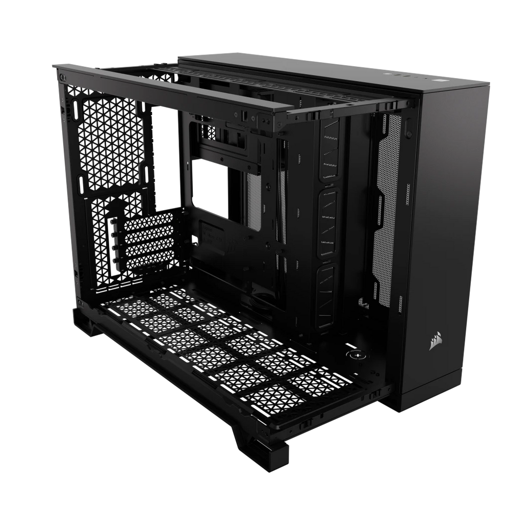 CORSAIR 2500D PCケース 黒 CC-9011263-WW CORSAIR 2500D AIRFLOW Black 黑色 Tempered Glass M.ATX Case CC