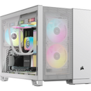 CORSAIR 2500D AIRFLOW White 白色 Tempered Glass M.ATX Case CC-9011264-WW