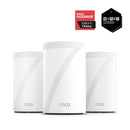 TP-Link Deco BE68(3-pack) BE14000 Tri-Band Whole Home Mesh WiFi 7 System (TP-NE-DECOBE68-3)