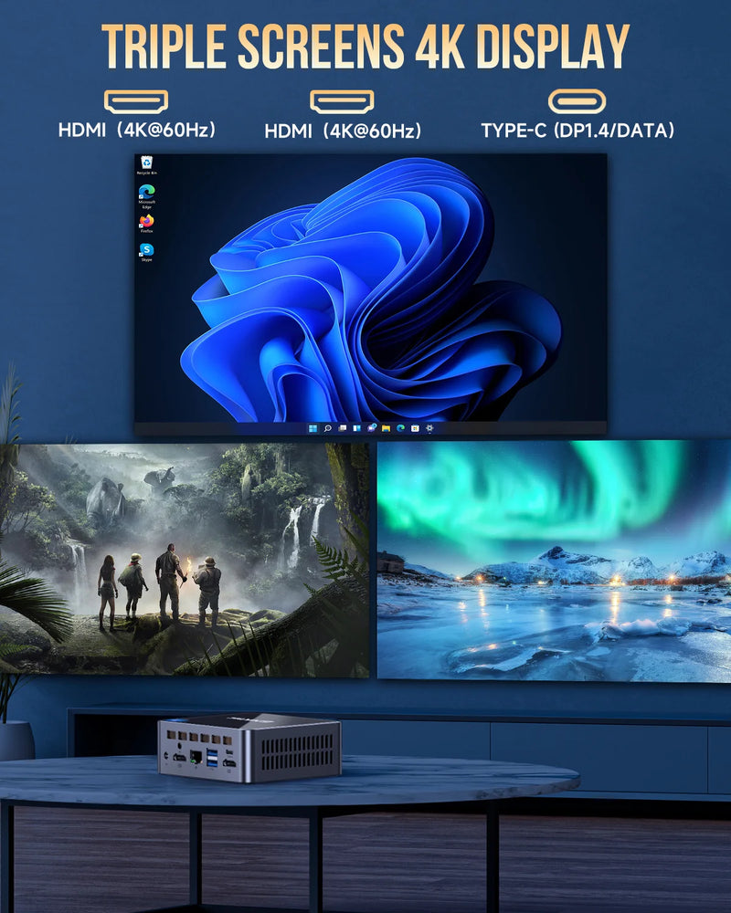 GMKtec NucBox M3 PLUS (32G+1T SYSTEM) Mini PC (Intel i9-12900HK / 32GB