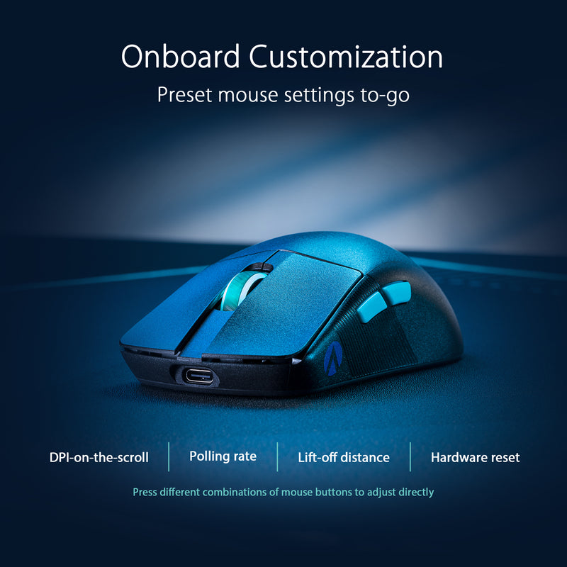 ASUS ROG Harpe Ace Aim Lab Edition (Black) 36000dpi Ultra-Lightweight Wireless Gaming Mouse 