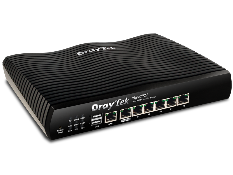 DrayTek Vigor 2927VAC Vigor 2927AC with 2 * FXS VoIP ports.