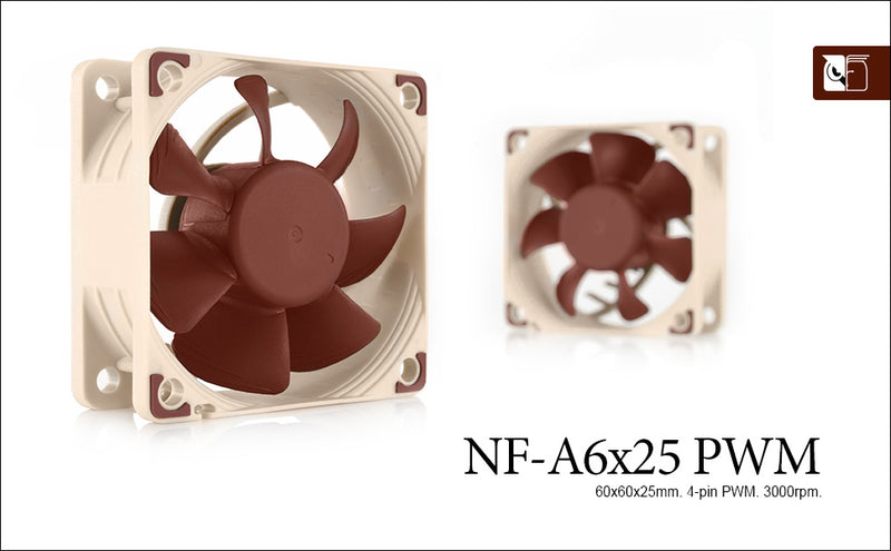 Noctua NF-A6x25 PWM 6cm Case Fan