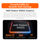 BEELINK BL/GTR9 Pro (128G+2T SYSTEM) Mini PC (AMD Ryzen AI Max+ 395 / 128GB LPDDR5X-8000 / 2TB SSD / Windows 11 Pro) CS-BG9P39A