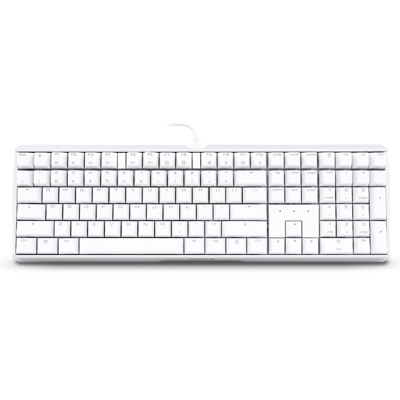 CHERRY MX 3.0S 白色 有線機械式鍵盤 (青軸) G80-3850 *送CHERRY AC3.3 手托
