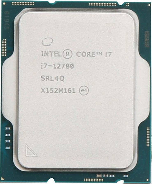 Intel Core i7-12700 Tray Processor 12C 20T LGA 1700
