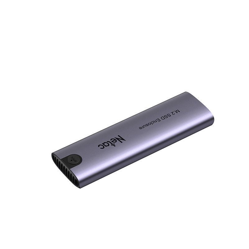 Netac WH51 M.2 NVMe/SATA to TypeC USB 3.1 Gen2 Aluminum External SSD Enclosure NT07WH51-32C2 