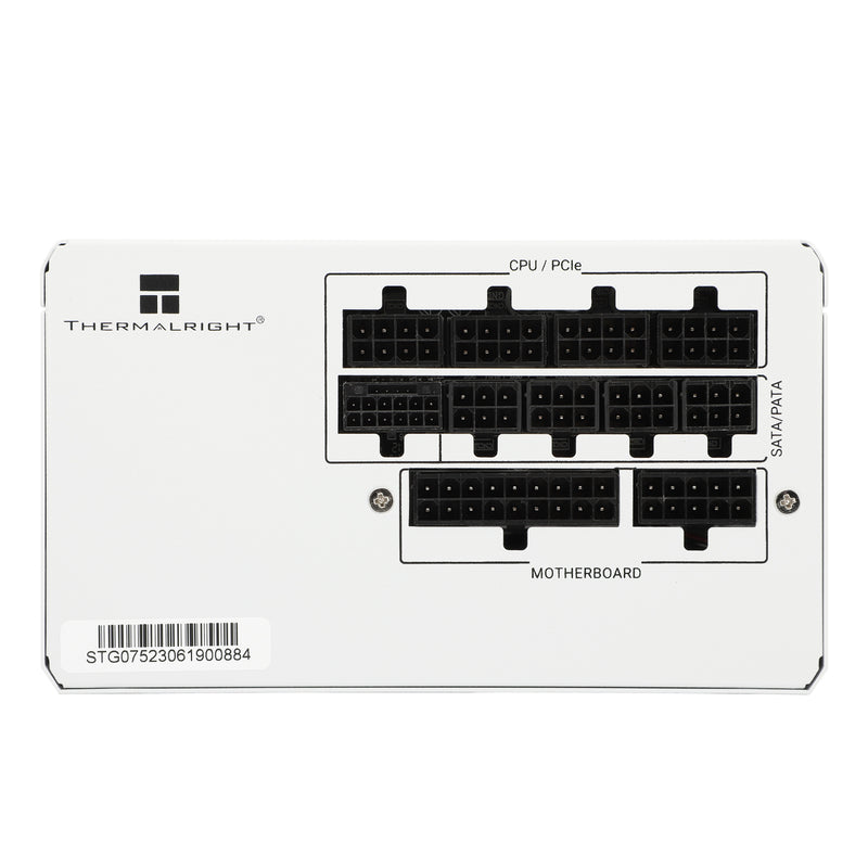 Thermalright 750W TG750 White 白色 PCIE 5.0 ATX 3.0 80Plus Gold Full Modular Power Supply (TR-TG750-W)