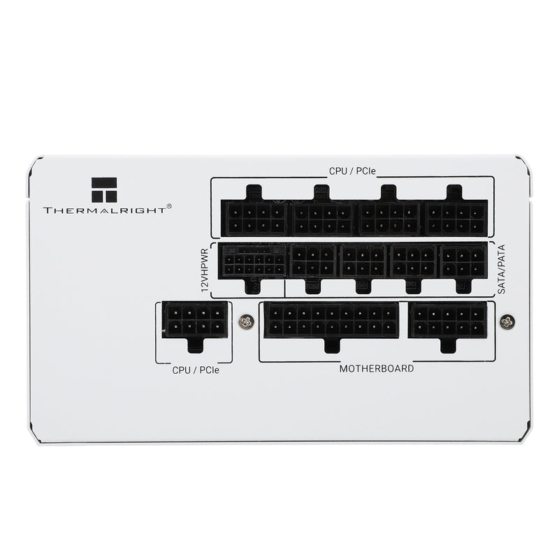 Thermalright 1200W TG1200 White White PCIE 5.0 ATX 3.0 80Plus Gold Full Modular Power Supply