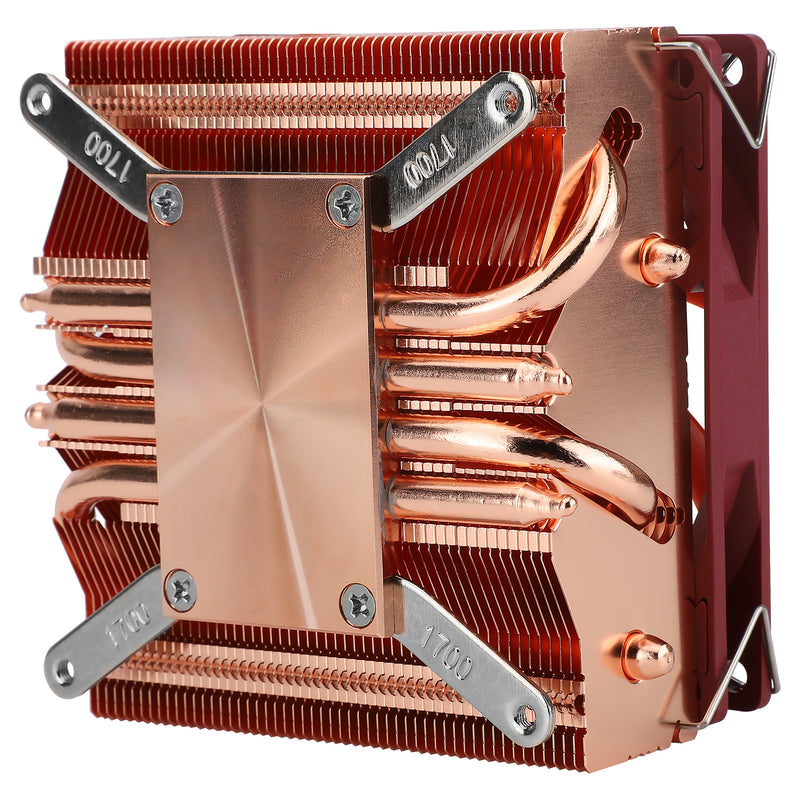 Thermalright AXP90-X53 FULL 下吹式 low-profile CPU Cooler 純銅鍍鎳