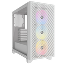 CORSAIR iCUE 3000D RGB AIRFLOW White 白色 Mid-Tower PC Case CC-9011256-WW