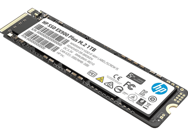 HP 1TB EX900 Plus NVMe M.2 PCIe 3x4 SSD