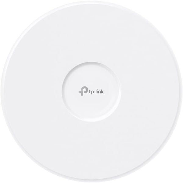 TP-Link EAP773 BE9300 Ceiling Mount Tri-Band WiFi 7 Access Point with 320 MHz Bandwidth for Simultaneous Transmissions