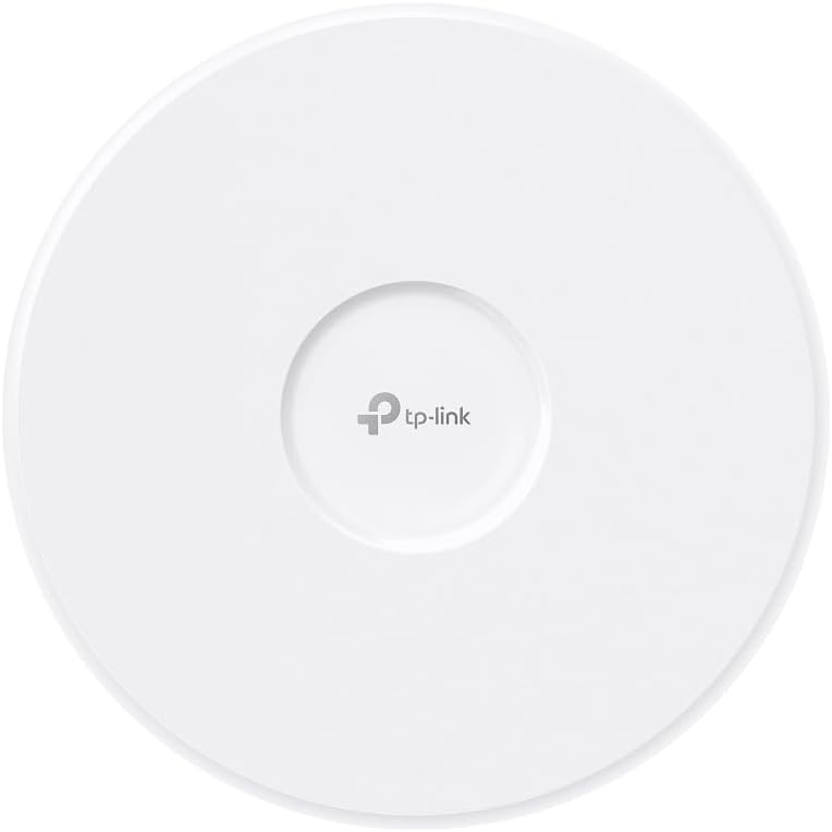 TP-Link EAP773 BE9300 Ceiling Mount Tri-Band WiFi 7 Access Point with 320 MHz Bandwidth for Simultaneous Transmissions