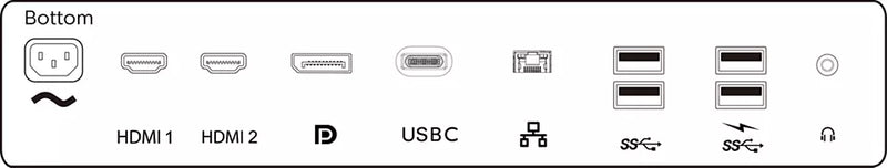 Philips 31.5" 328P6VUBREB (USB-C) 4K UHD VA (16:9) 顯示器