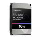 WD 16TB Ultrastar DC HC550 WUH721816AL5204 Enterprise 3.5" SAS 12Gb/s 7200rpm 512MB Cache HDD