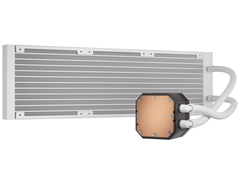 CORSAIR iCUE H150i ELITE CAPELLIX XT WHITE 白色 360mm Liquid CPU Cooler CW-9060073-WW