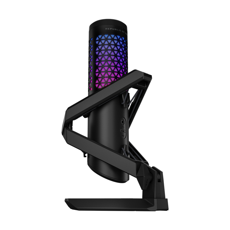 ASUS ROG Carnyx - Black professional-grade gaming RGB condenser microphone 