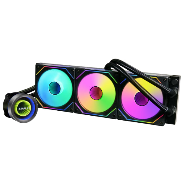 LIAN LI Galahad II Trinity SL-INF 360 Black 黑色 360mm Liquid CPU Cooler (GA2T36INB BLACK)