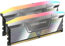 CORSAIR 48GB Kit (2x24GB) VENGEANCE RGB CUDIMM CMHC48GX5M2X8000C38 DDR5 8000MHz CL38 Memory