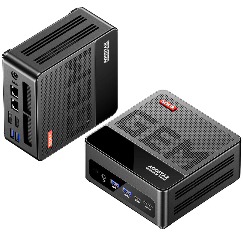 AOOSTAR GEM12 Max (16G+1T SYSTEM) Mini PC (AMD Ryzen 7 8745HS / 16GB D AOOSTAR GEM12 Max (16G+1T SYSTEM) Mini PC (AMD Ryzen 7 8745HS / 16GB D