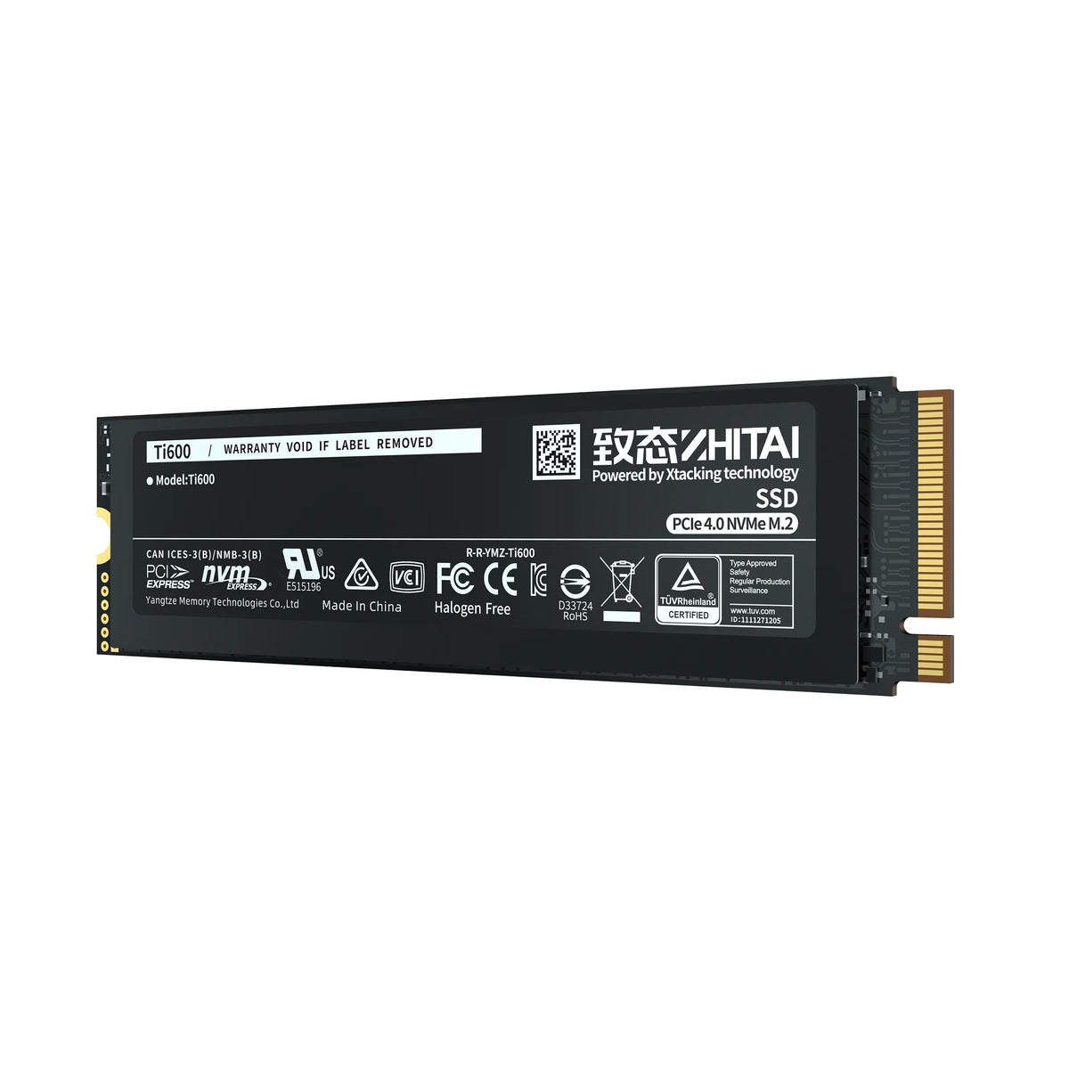 ZhiTai 致態4TB Ti600 ZTSS2EB11D23MC M.2 2280 PCIe Gen4 x4 SSD
