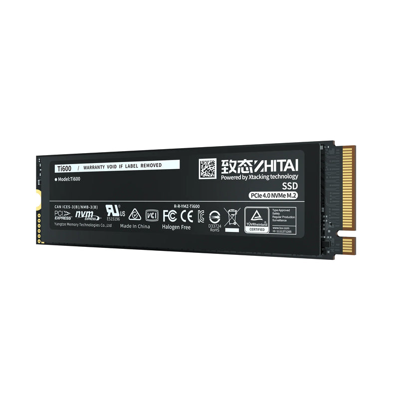ZhiTai (致態) 2TB Ti600 ZTSS2EB09D23MC M.2 2280 PCIe Gen4 x4 SSD