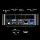 GMKtec NucBox K17 (16G+1T SYSTEM) Mini PC (Intel Ultra 5 226V / 16GB LPDDR5X 8533MT/s on board / 1TB SSD / Windows 11 Pro) CS-GNBK17
