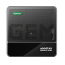 AOOSTAR GEM12+ (32G+1T SYSTEM) Mini PC (AMD Ryzen 7 PRO 8845HS / 32GB DDR5 Ram / 1TB SSD / Windows 11 Pro) CS-AG12PU