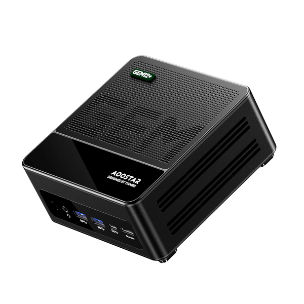 AOOSTAR GEM12+ (32G+1T SYSTEM) Mini PC (AMD Ryzen 7 PRO 8845HS / 32GB