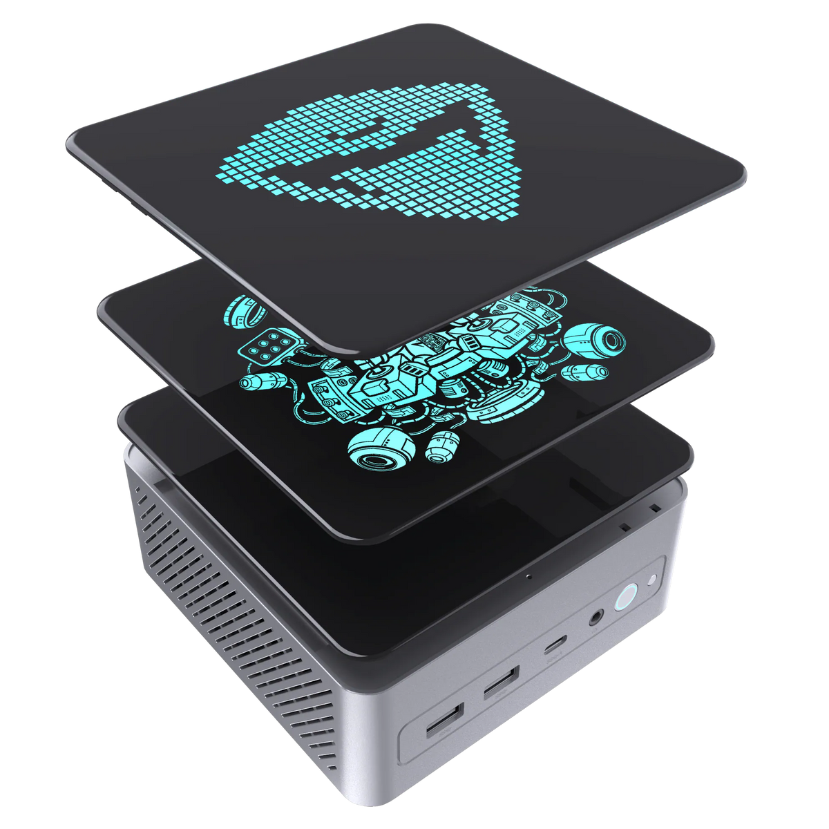 Machenike MINI GTX (32G+ 1T SYSTEM) Mini PC (Intel Core i7-13620H / 32