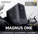 ZOTAC MAGNUS ONE 5060 Ti Barebone (No CPU / RTX5060TI 16GB / 2xDDR5 CSODIMM or SODIMM / 2xM.2 SSD slots /Wifi7 BT5.4) BS-ZEU056T