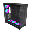 MONTECH HS02 PRO Black 黑色 ATX Case (CA-MHS2PB) * 預裝5把ARGB風扇
