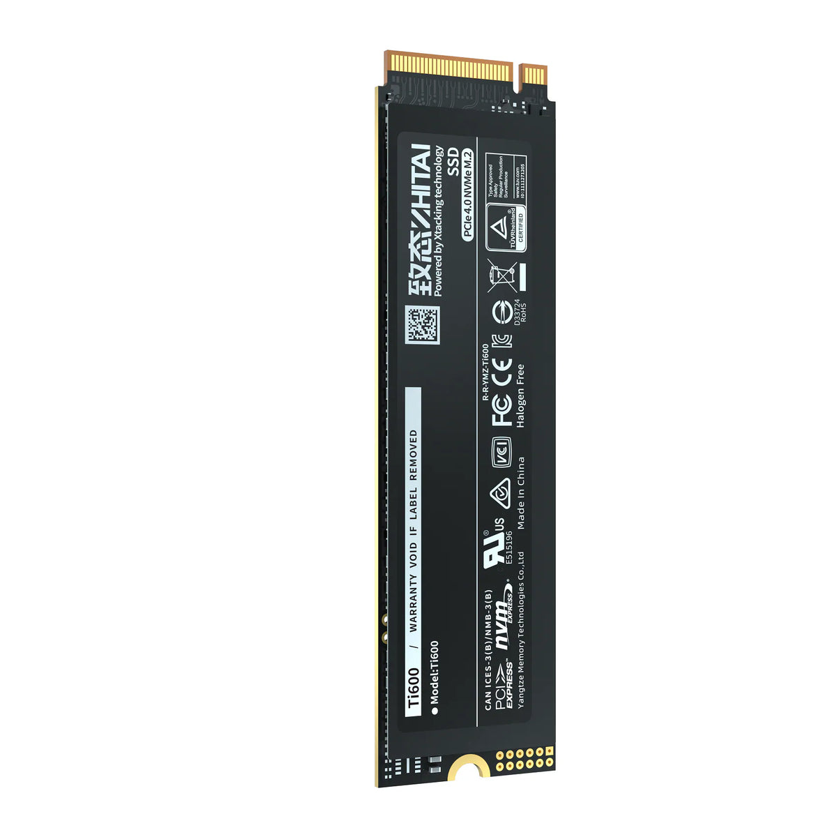 ZhiTai 致態2TB Ti600 ZTSS2EB09D23MC M.2 2280 PCIe Gen4 x4 SSD