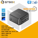 GTBOX MINI N150 (12G+512G SYSTEM) Mini PC (Intel Twin Lake N150 / 12GB Onboard DDR5 / 512G SSD / Windows 11 Pro) CS-GTMIN15