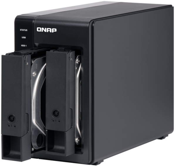 QNAP TR-002 2-Bay Direct Attached Storage with Hardware RAID | 2 x 3.5