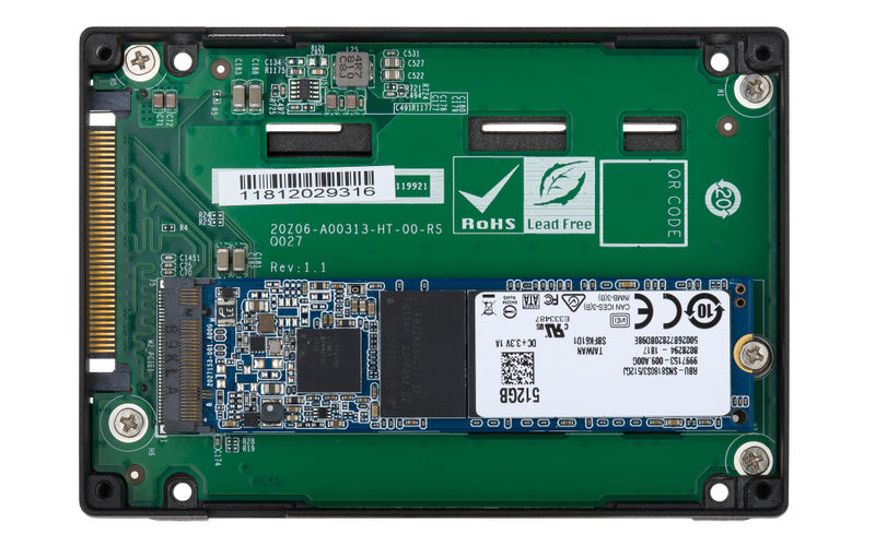 QNAP M.2 PCIe NVMe to U.2 PCIe NVMe SSD Adapter (QDA-UMP) 