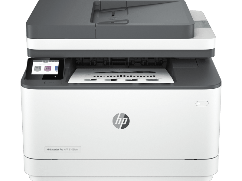 HP LaserJet Pro MFP 3103fdn Printer (Print, Scan, Copy, Fax)-3G631A